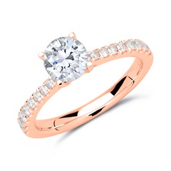 750er Roségold Ring mit Brillanten Unkategorisiert online kaufen
