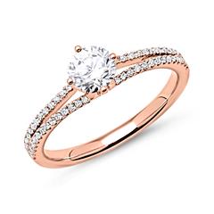 750er Roségold Ring mit Diamanten Unkategorisiert online kaufen