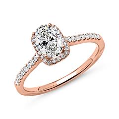 750er Roségold Ring mit Diamanten Unkategorisiert online kaufen