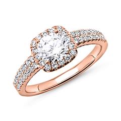 750er Roségold Ring mit Diamanten Unkategorisiert online kaufen