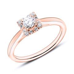 750er Roségold Verlobungsring mit Brillanten Unkategorisiert online kaufen