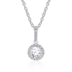 750er Weißgold Kette mit Brillanten, ca. 0,41 ct. Unkategorisiert online kaufen