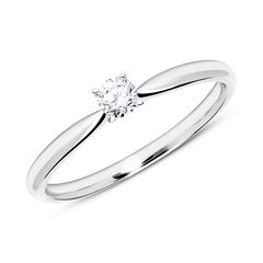 750er Weißgold Ring mit Diamant 0,15 ct. Unkategorisiert online kaufen