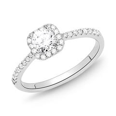 750er Weißgold Ring mit Diamanten Unkategorisiert online kaufen