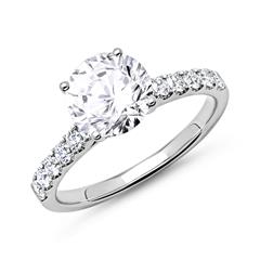950er Platin Ring mit Diamanten Unkategorisiert online kaufen