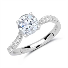 950er Platin Ring mit Diamanten Unkategorisiert online kaufen