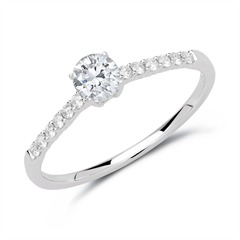 950er Platin Ring mit Diamanten Unkategorisiert online kaufen