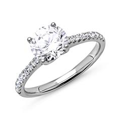 950er Platin Verlobungsring mit Diamanten Unkategorisiert online kaufen