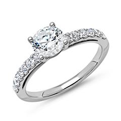 950er Platin Verlobungsring mit Diamanten Unkategorisiert online kaufen
