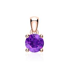 Amethyst Anhänger für Ketten aus 585er Roségold Unkategorisiert online kaufen