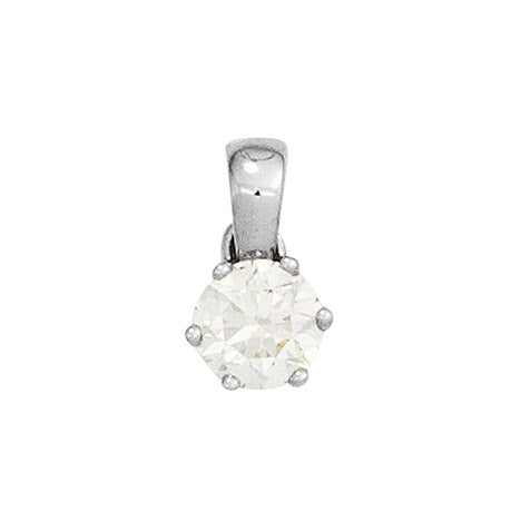 Anhänger 585 Gold Weißgold 1 Diamant Brillant 0 15ct. Solitär Diamantanhänger Unkategorisiert online kaufen