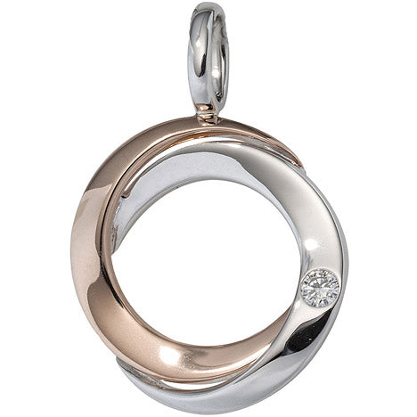 Anhänger 585 Gold Weißgold Rotgold bicolor 1 Diamant Brillant Diamantanhänger Unkategorisiert online kaufen Anhänger 585 Gold Weißgold Rotgold bicolor 1 Diamant Brillant Diamantanhänger Unkategorisiert online kaufen
