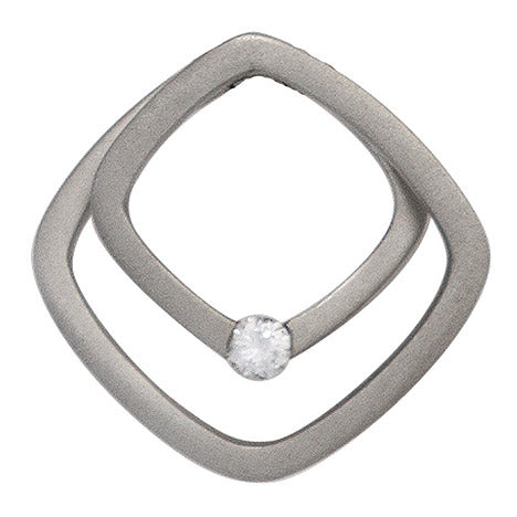 Anhänger 950 Platin matt 1 Diamant Brillant 0 05ct. Platinanhänger Unkategorisiert online kaufen