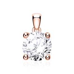 Anhänger für Damenketten aus 585er Roségold mit Diamant Unkategorisiert online kaufen