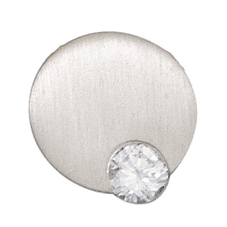 Anhänger rund 950 Platin matt 1 Diamant Brillant 0 16ct. Platinanhänger Unkategorisiert online kaufen