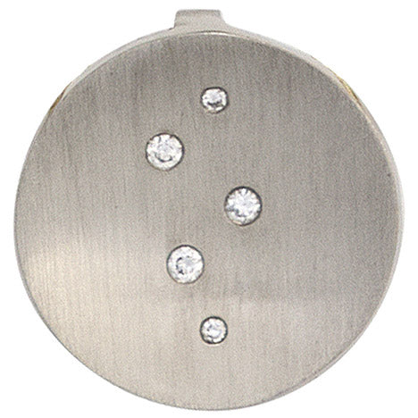 Anhänger rund 950 Platin matt 5 Diamanten Brillanten 0 05ct. Platinanhänger Unkategorisiert online kaufen