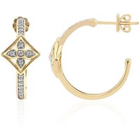 Annette 375er Goldohrringe mit 40 Brillanten, 0,242 ct, SI1 (G) Unkategorisiert online kaufen