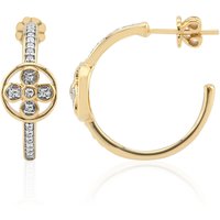 Annette 375er Goldohrringe mit 44 Brillanten, 0,262 ct, SI1 (G) Unkategorisiert online kaufen
