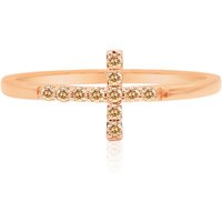 Annette 375er Goldring mit 11 SI1 Argyle-Rose de France-Brillanten, 0,11 ct Unkategorisiert Produktbild