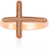 Annette 375er Goldring mit 20 SI1 Argyle-Rose de France-Brillanten, 0,2 ct Unkategorisiert online kaufen