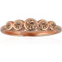 Annette 375er Goldring mit 5 SI1 Argyle-Rose de France-Brillanten, 0,288 ct Unkategorisiert online kaufen