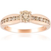 Annette 585er Goldring mit 13 Argyle-Rose de France-Brillanten, 0,648 ct, VS1/SI1 Unkategorisiert online kaufen