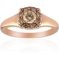 Annette 585er Goldring mit 9 Argyle-Rose de France Brillanten, 0,57 ct (VS1/SI1) Unkategorisiert online kaufen