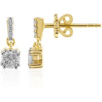 Annette 750er Goldohrringe, 8 Brillanten, 0,48 ct, VVS1 (G) Unkategorisiert online kaufen