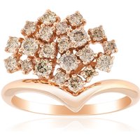 Annette 750er Roségoldring mit 21 SI1 Argyle-Rose de France-Brillanten, 0,69 ct Unkategorisiert online kaufen