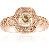 Annette Argyle-Rose de France Goldring, 41 Brillanten, 0,602 ct, VS1/SI1, 375er Gold Unkategorisiert online kaufen