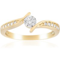 Annette Brillant-Goldring, 13 Brillanten 0,394 ct, 585 Gelbgold, SI1 (G) Unkategorisiert online kaufen