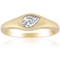 Annette Brillant-Goldring Tropfenschliff, 0,34 ct VVS1 (G), 585er Gold Unkategorisiert online kaufen