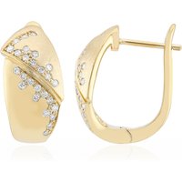 Annette Brillant-Ohrringe aus 925 Silber, 52 Diamanten, 0,273 ct, I1 (G), gelbvergoldet Unkategorisiert Produktbild