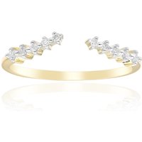 Annette Brillantring – 10 Brillanten, 0,078 ct, 375 Weißgold, SI1 (G) Unkategorisiert online kaufen