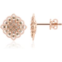 Annette Goldohrringe aus 375 Gold mit 42 Argyle-Rose de France-Brillanten, 0,294 ct, SI1 Unkategorisiert online kaufen