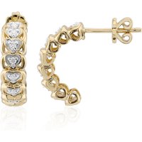 Annette Goldohrringe aus 375er Gold mit 16 Brillanten, 0,155 ct, SI1 (G) Unkategorisiert online kaufen