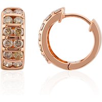 Annette Goldohrringe mit 24 SI1 Argyle-Rose de France-Brillanten, 0,96 ct, 375er Gold Unkategorisiert online kaufen