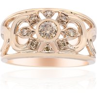 Annette Goldring aus 375er Roségold mit 9 Argyle-Rose de France Brillanten, 0,308 ct, VS1/SI1 Unkategorisiert online kaufen
