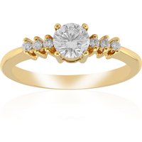 Annette Goldring mit 7 Brillanten, 0,532 ct, SI1 (G), 750er Gold Unkategorisiert online kaufen