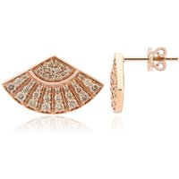 Annette Ohrringe aus 750er Gold mit 72 SI1 Argyle-Rose de France-Brillanten, 0,985 ct Unkategorisiert online kaufen