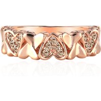 Annette Ring aus 375 Roségold mit 15 SI1 Argyle-Brillanten, 0,15 ct Unkategorisiert online kaufen