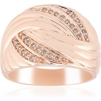 Annette Ring aus rosévergoldetem 925 Silber mit 28 I1 Argyle-Rose-de-France-Brillanten, 0,164 ct Unkategorisiert online kaufen