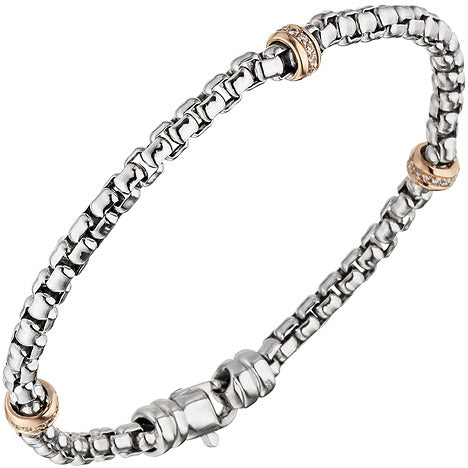 Armband 585 Gold Weißgold Rotgold bicolor 39 Diamanten Brillanten 19 cm Unkategorisiert online kaufen Armband 585 Gold Weißgold Rotgold bicolor 39 Diamanten Brillanten 19 cm Unkategorisiert online kaufen