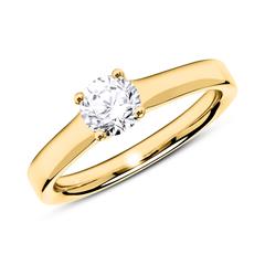 Brilladia 585 Goldring mit GIA-Brillant 0,50 ct TW/SI Unkategorisiert Produktbild Brilladia 585 Goldring mit GIA-Brillant 0,50 ct TW/SI Unkategorisiert Produktbild