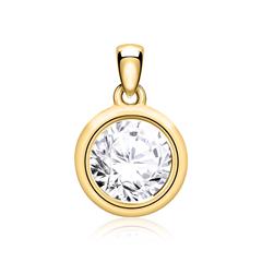 Brilladia Anhänger aus 585er Gold mit 1,00 ct Brillant, Top Wesselton, SI Unkategorisiert online kaufen