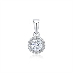 Brilladia Anhänger aus 750er Weißgold, 17 Diamanten, ca. 0,14 ct Unkategorisiert online kaufen