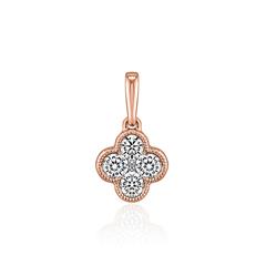 Brilladia Damen-Anhänger, 5 Brillanten, 0,33 ct, Roségold Unkategorisiert online kaufen