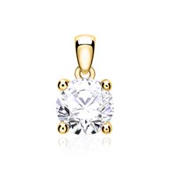 Brilladia Damen-Anhänger aus 585 Gold mit 0,70 ct Brillant Unkategorisiert online kaufen