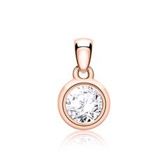 Brilladia Damen-Anhänger mit GIA-Brillant 0,30 ct TW/SI aus 585 Roségold Unkategorisiert online kaufen