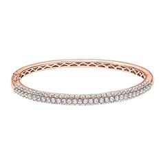 Brilladia Damen-Armreif 14/18 Karat Roségold, 97 Brillanten 3,57 ct TW/SI Unkategorisiert online kaufen